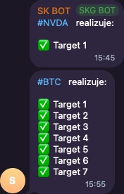 SK BOT: NVDA target 1, BTC targety 1-7